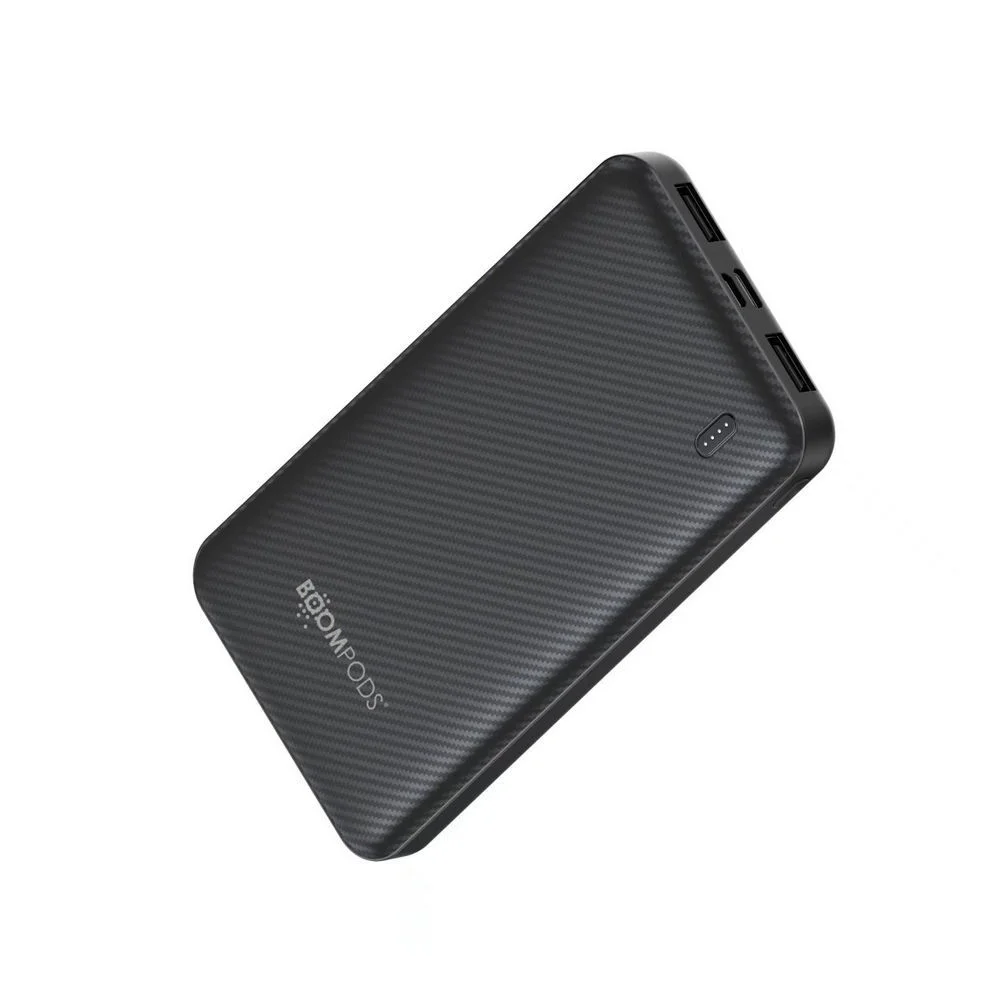 Boompods Powerbank OBI  10 000 mAh  Black Solar & Energie