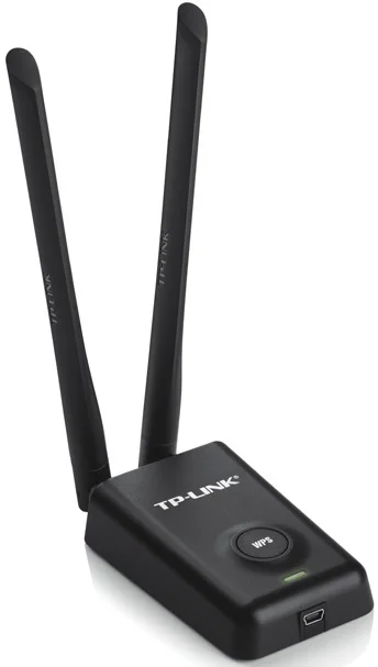TP Link 300Mbit s High Power WLAN USB Adapter Netzwerk-Adapter / Netzwerk-Karten