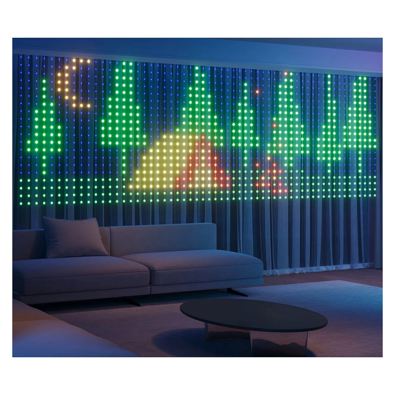 Govee H70BC Intelligenter Lichtervorhang Wi Fi Bluetooth 3D LED mit App Steuerung Dekoleuchten