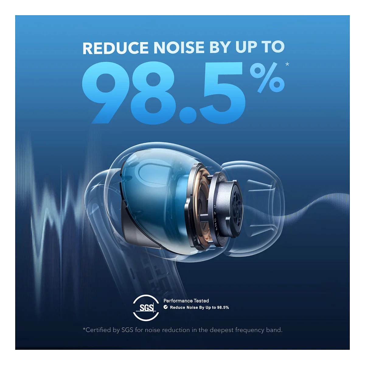 Anker Soundcore Liberty 4 NC true wireless in Ear Headphones white Over-Ear
