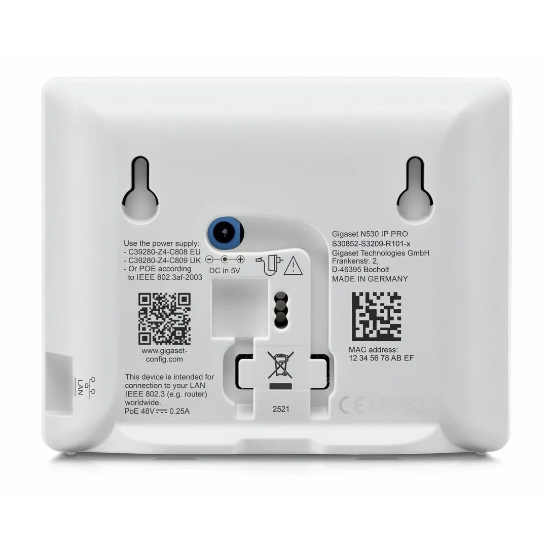 Gigaset n530 ip pro dect basisstation Netzwerk
