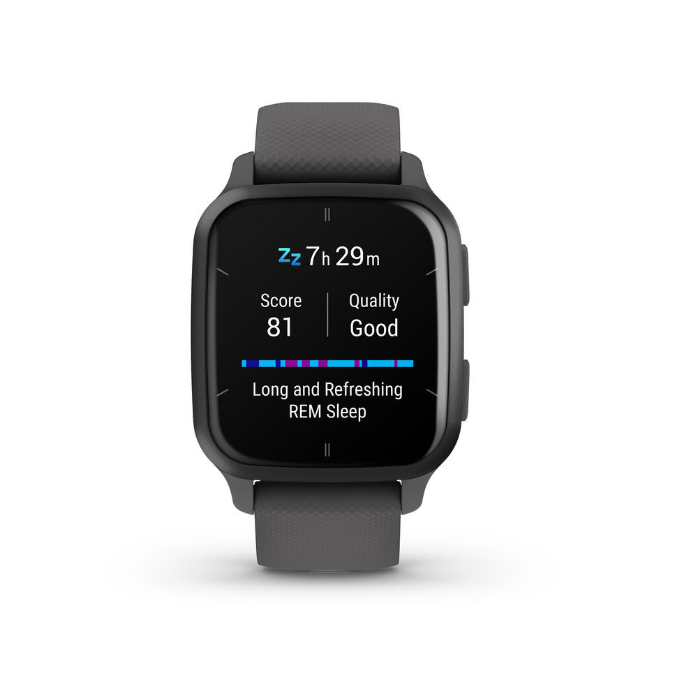 Garmin Venu Sq 2 grau anthrazit Smartwatches & Fitnesstracker