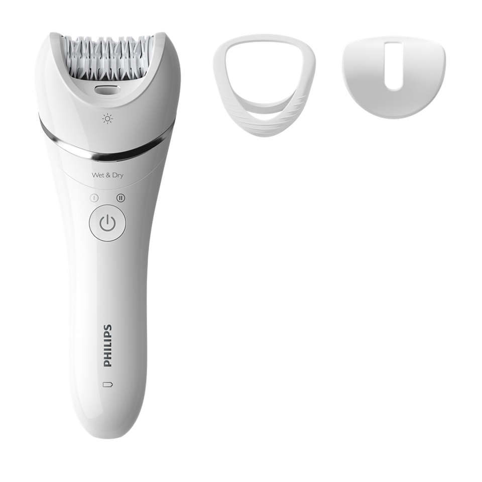 Philips Epilator Series 8000 BRE700 00 Epilierer  nass und trocken Rasierer & Epilierer