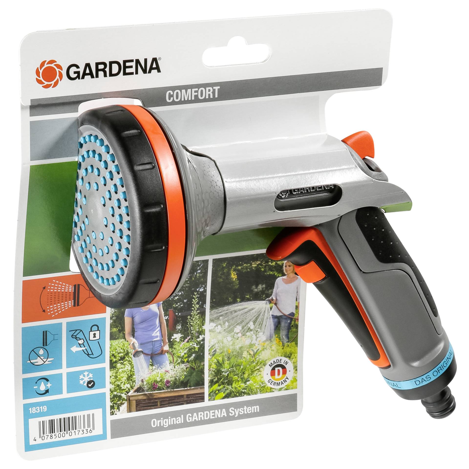 GARDENA Comfort Brause fuer Beete Gartenbewaesserung