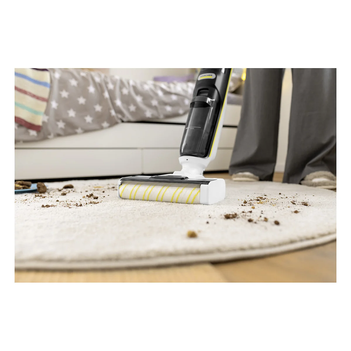 Kaercher FCV4 Akku Saugwischer Staubsauger & Reiniger