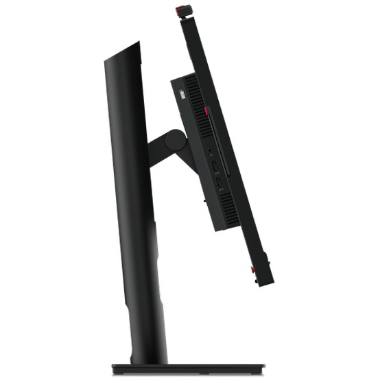 Lenovo 61cm 24Zoll  1920x1080  ThinkVision T24mv 30 16 9 FHD IPS 75Hz 4ms HDMI DP USB C Speaker Black Monitore