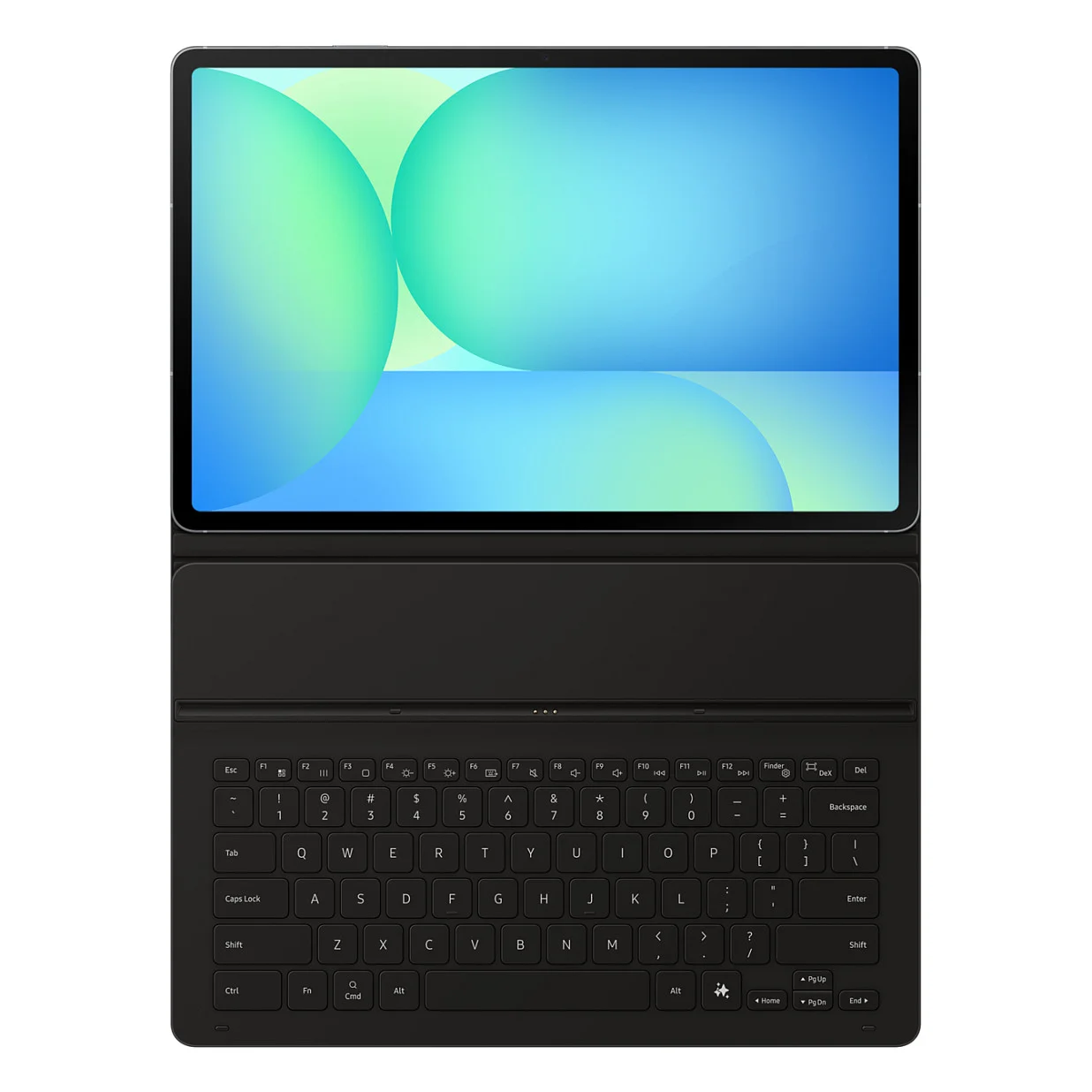 Samsung Book Cover Keyboard Slim fuer das Galaxy Tab S10 FE  Notebook & Tablet Zubehoer