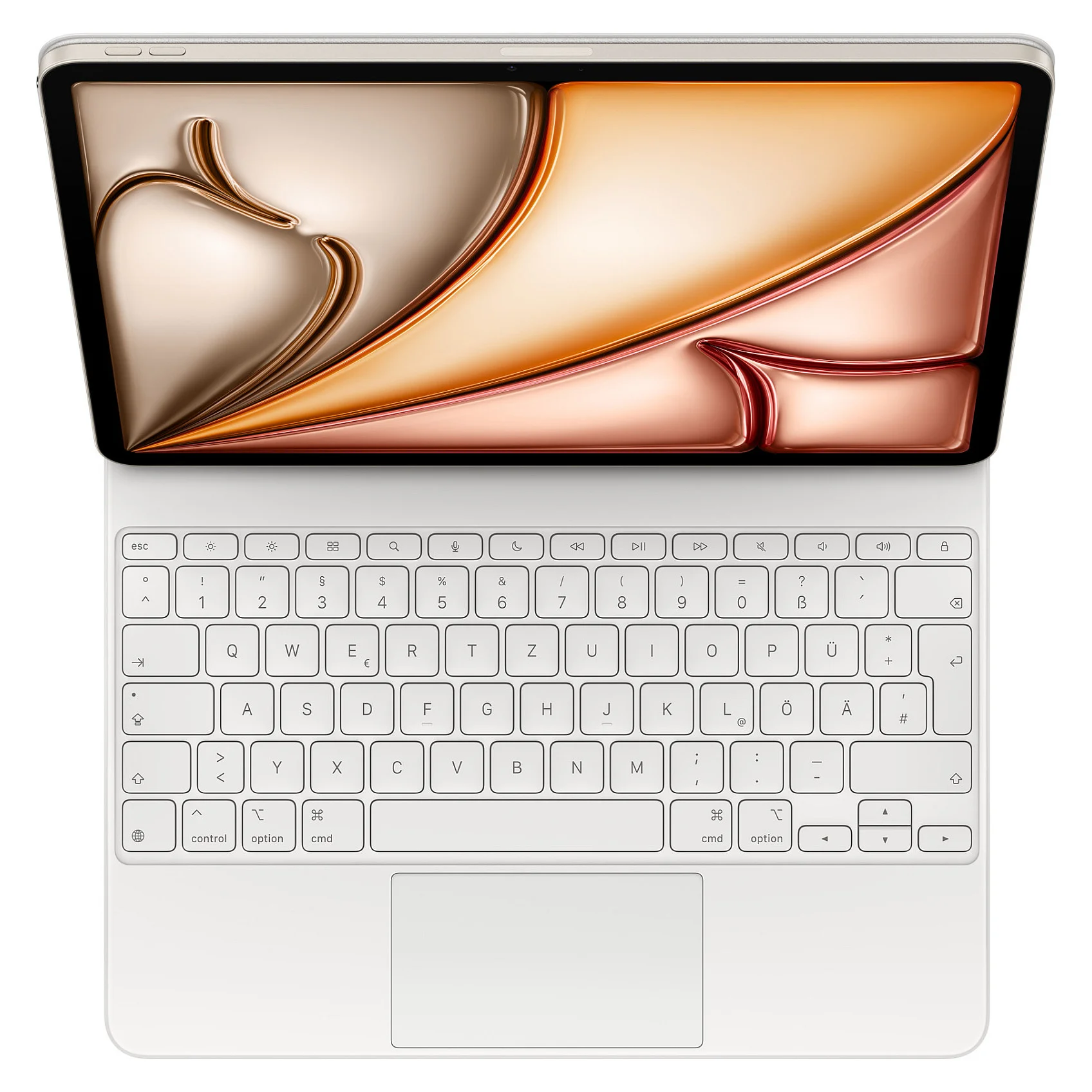 Apple magic keyboard fuer ipad air13 m3  white   7 gen Notebook & Tablet Zubehoer
