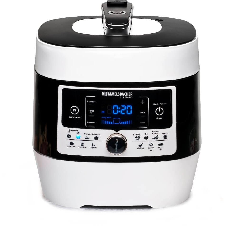 Rommelsbacher Dampfdruck   Multikocher MD 1000 Kuechenkleingeraete