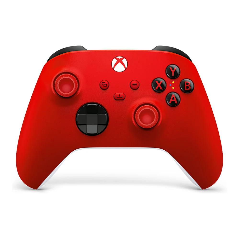 Microsoft Xbox Wirel  Controller Rot Zubehoer Gaming