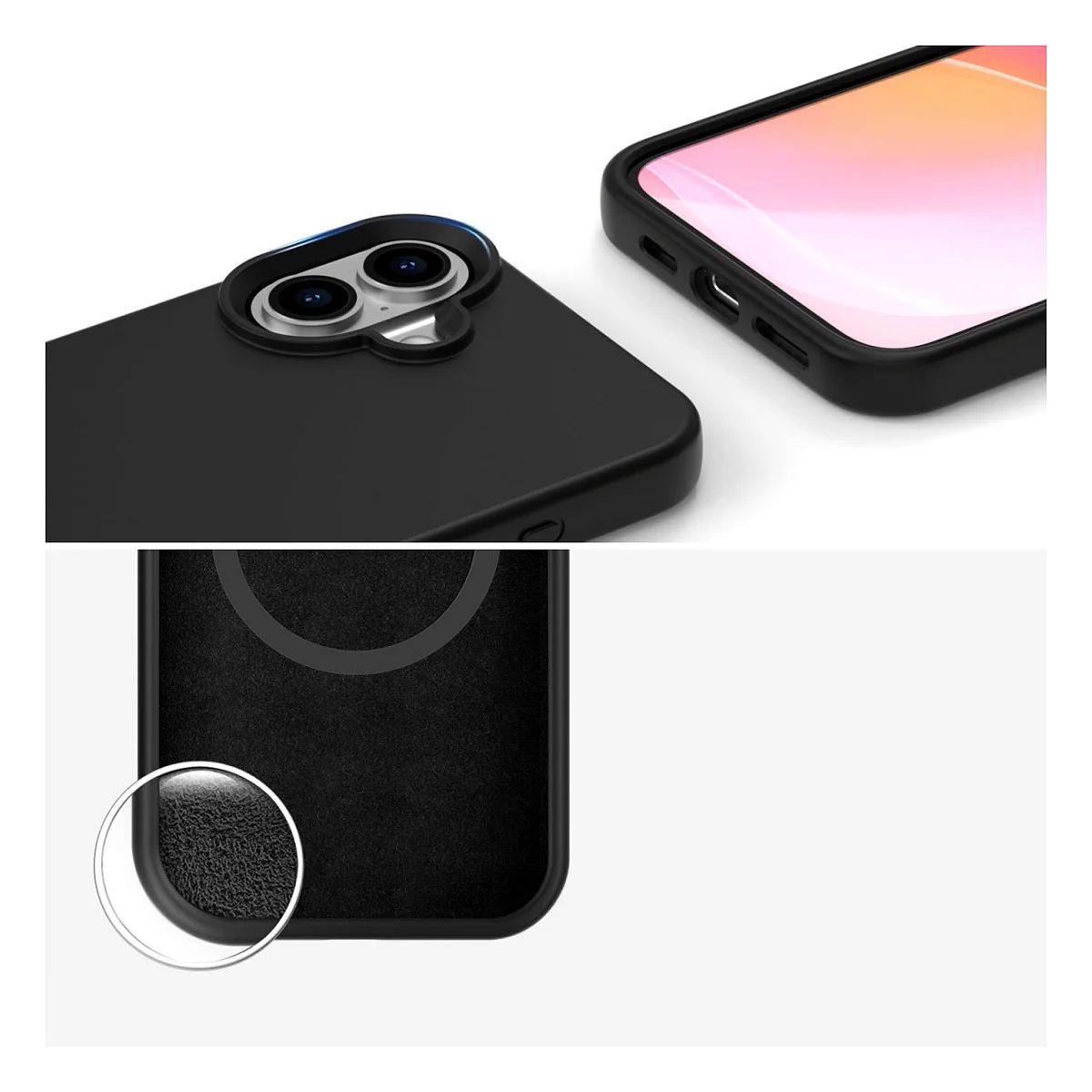 4SMARTS Silikon Case Cupertino fr Apple iPhone 16 Notebook & Tablet Zubehoer