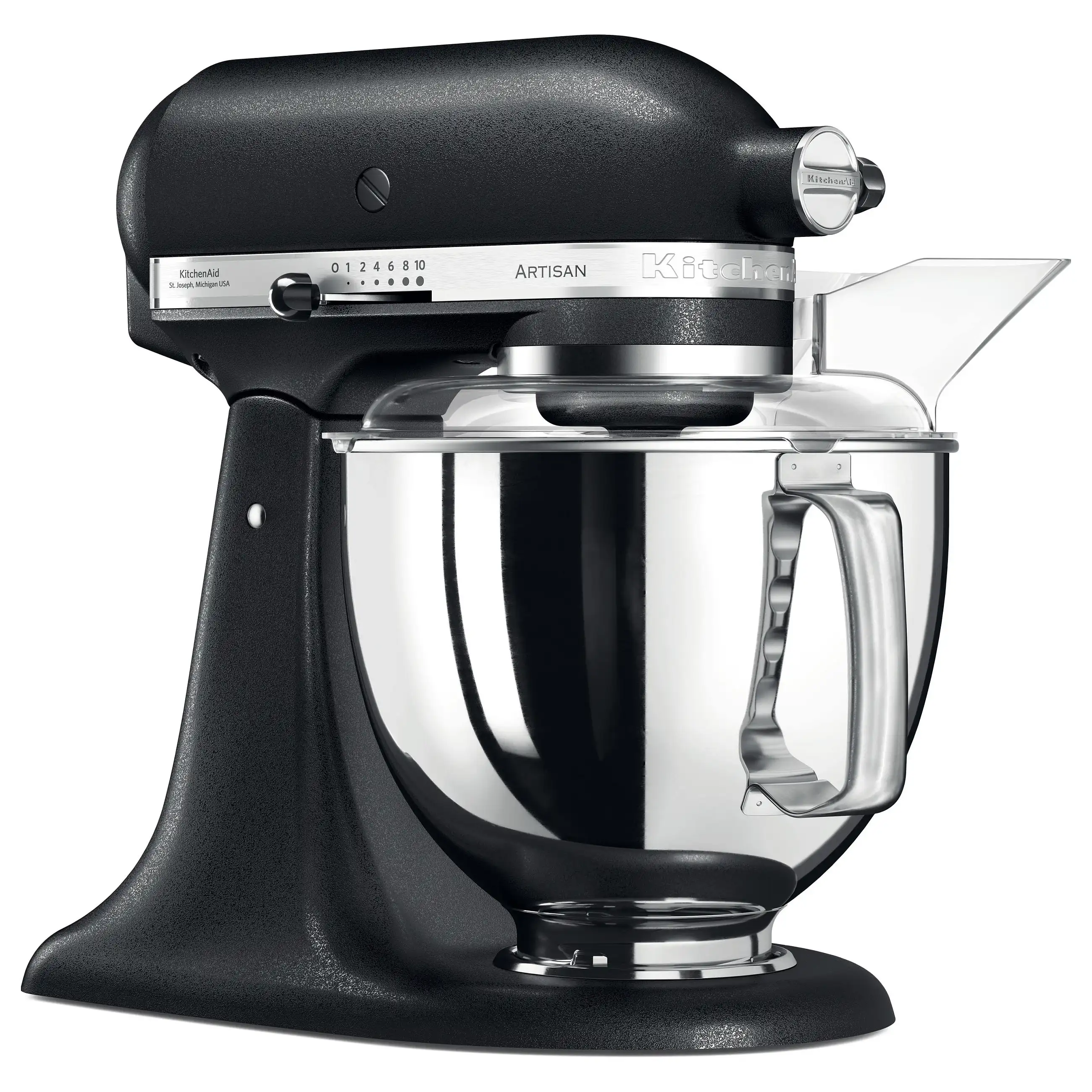 KitchenAid 5KSM175PSEBK Artisan Gusseisen Schwarz Kuechenmaschinen