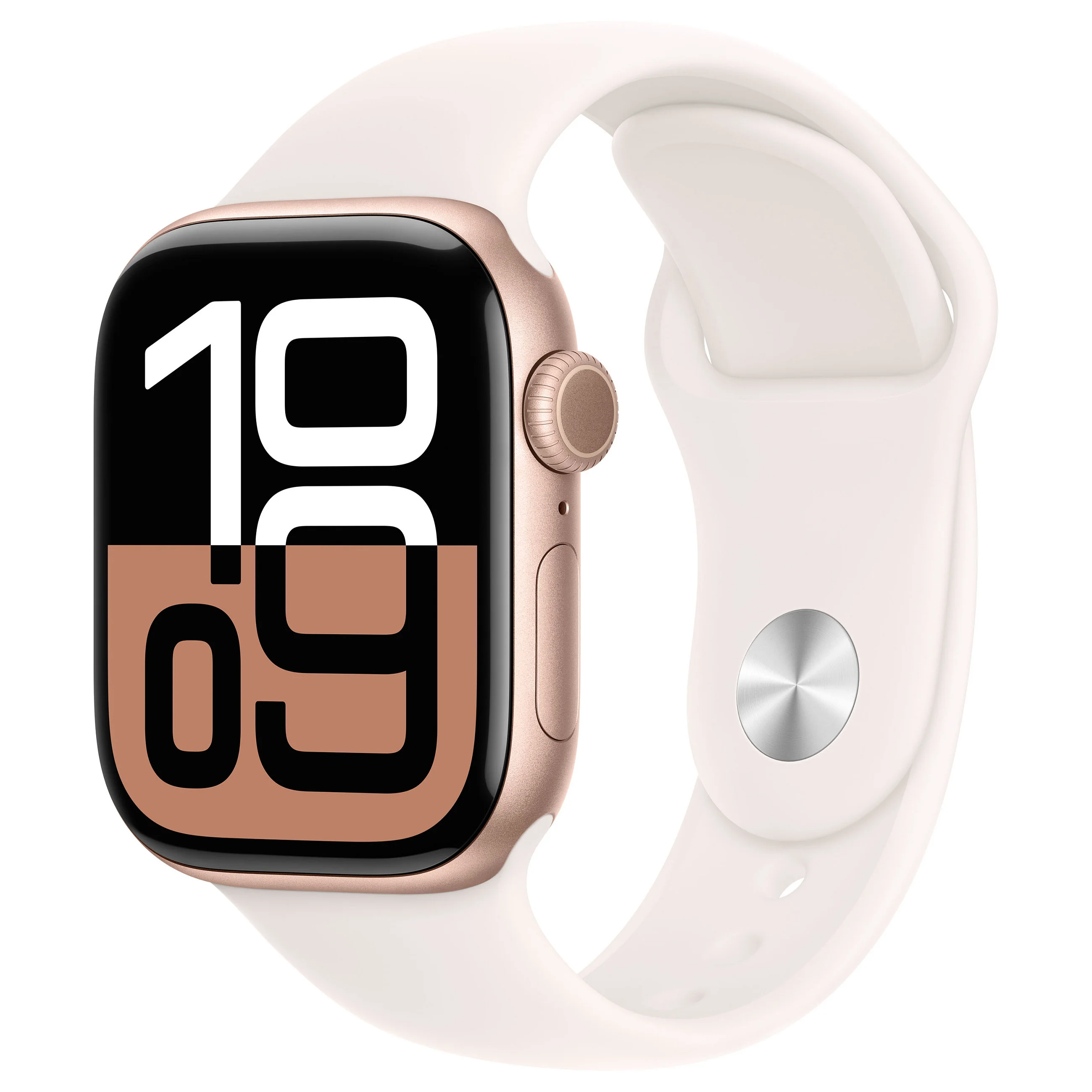 Apple watch series 10 gps   cellular 42mm rose gold aluminium case with light blush sport band   m l Smartwatches & Fitnesstracker