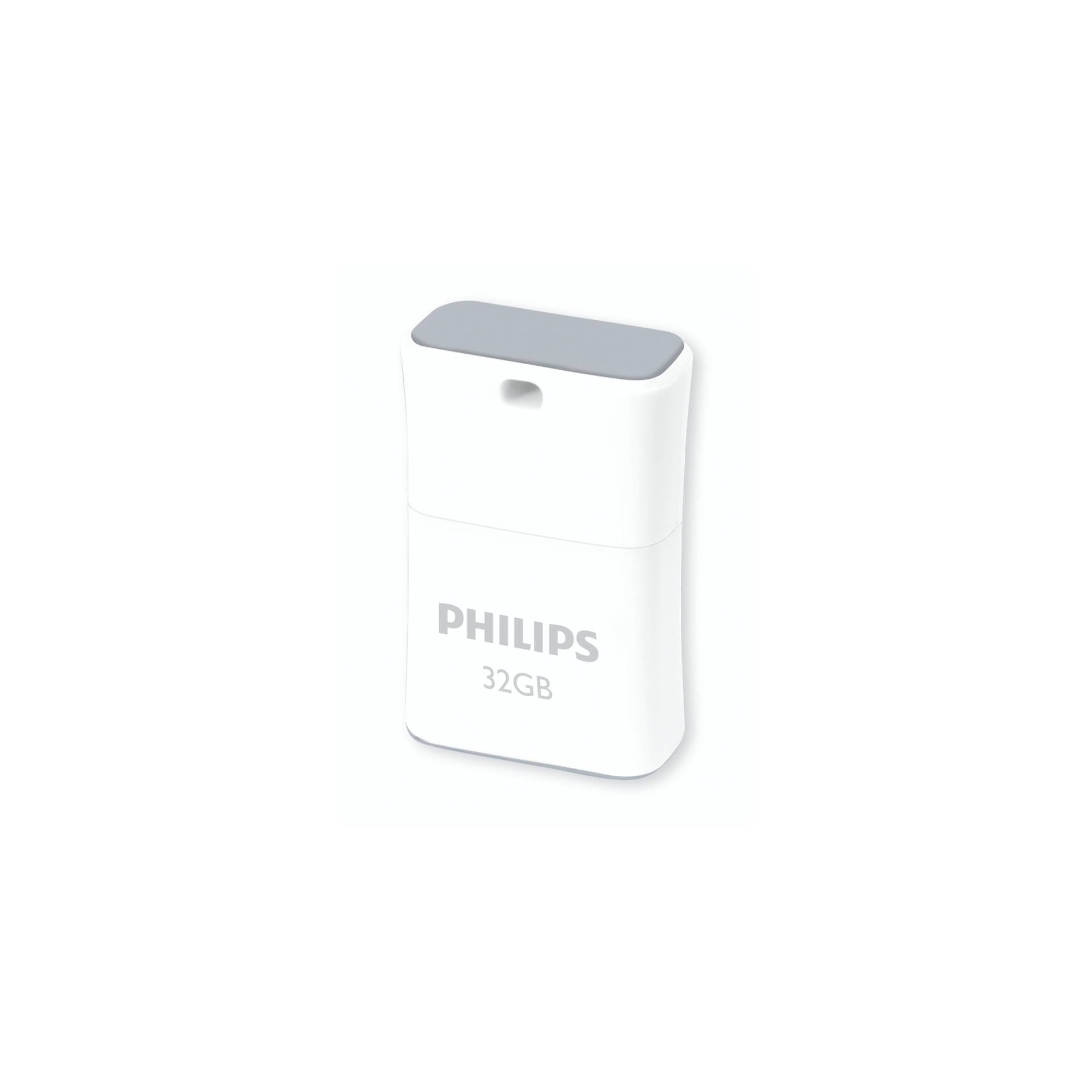 Philips FM32FD85B USB Stick 32 GB USB Typ A 2 0 Weiss Speichermedien