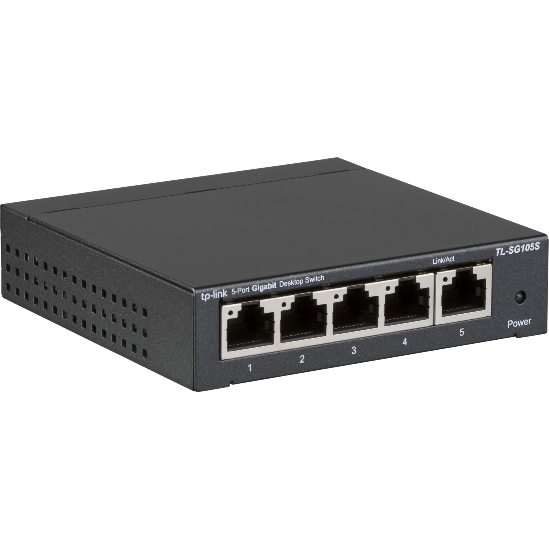 TP Link TL SG105S Unmanaged Gigabit Ethernet  10 100 1000  Schwarz Netzwerk