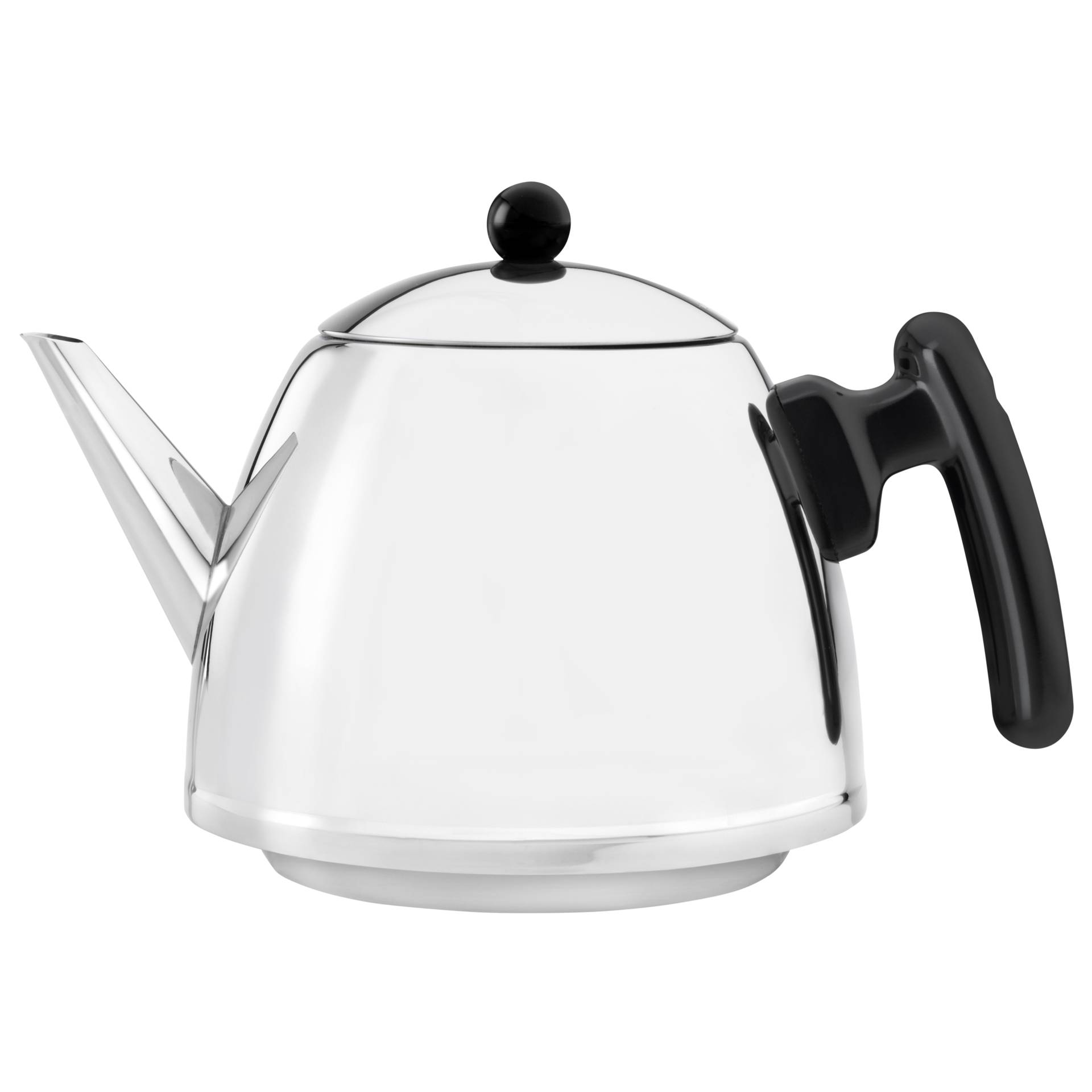 Bredemeijer Teekanne Classic 1 2l Edelstahl   schwarz 1310Z Tee- & Thermoskannen