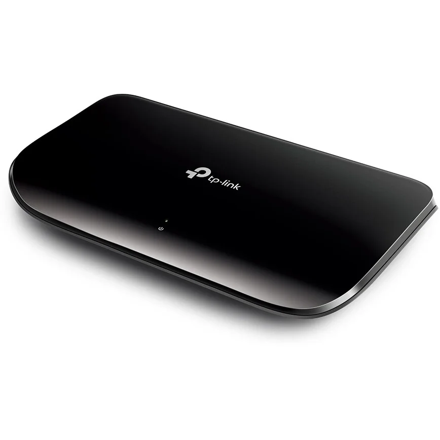 TP Link 8 Port Gigabit Desktop Switch Netzwerk