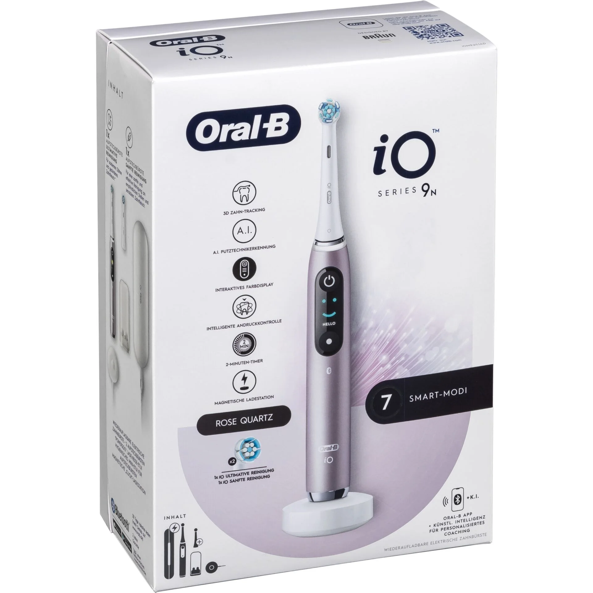 Oral B iO Series 9N Rose Quartz JAS22 Zahnpflege
