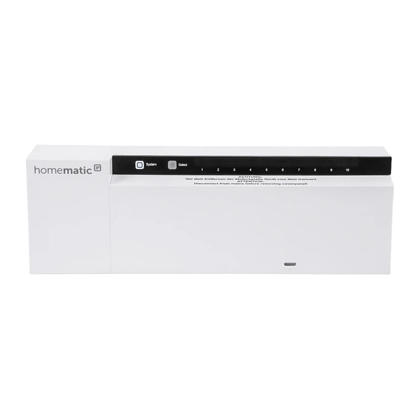 eQ 3 Homematic IP Fussbodenheizungsaktor   10 fach  230V Smart Home Zubehoer