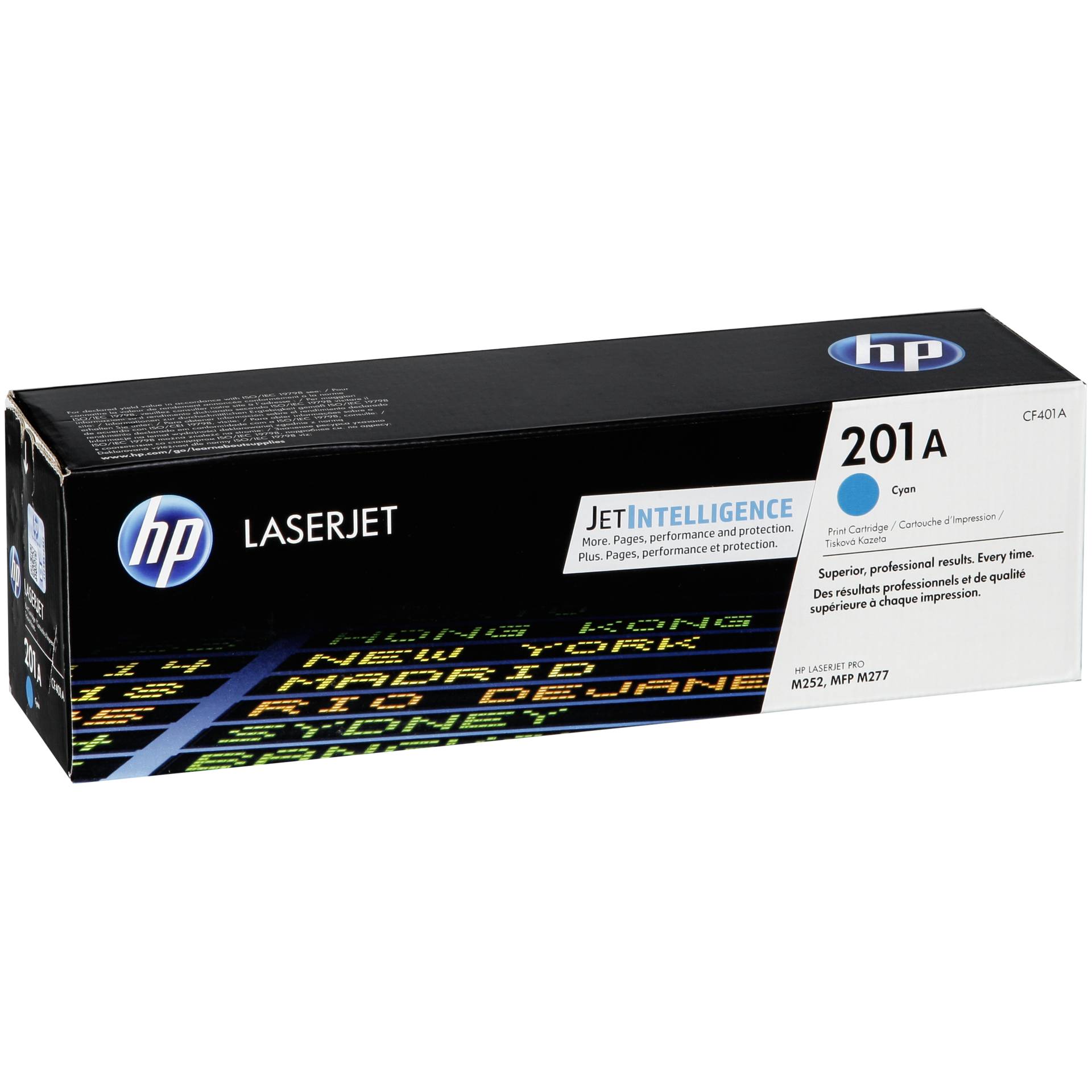 HP Toner 201A CF401A Cyan bis zu 1 330 Seiten ISO IEC 19798 Drucker & Scanner