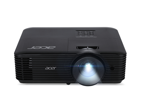 Acer Value X1328Wi Standard Throw Projektor 4500 ANSI Lumen DLP WXGA  1280x800  3D Schwarz Video & Audio