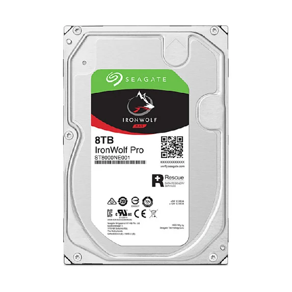 Seagate 8TB IronWolf Pro ST8000NT001 7200RPM 256MB Speichermedien