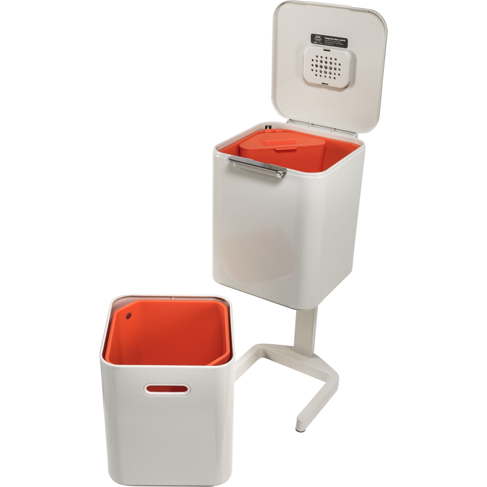 Joseph Joseph Muelleimer Totem 40 L Steingrau