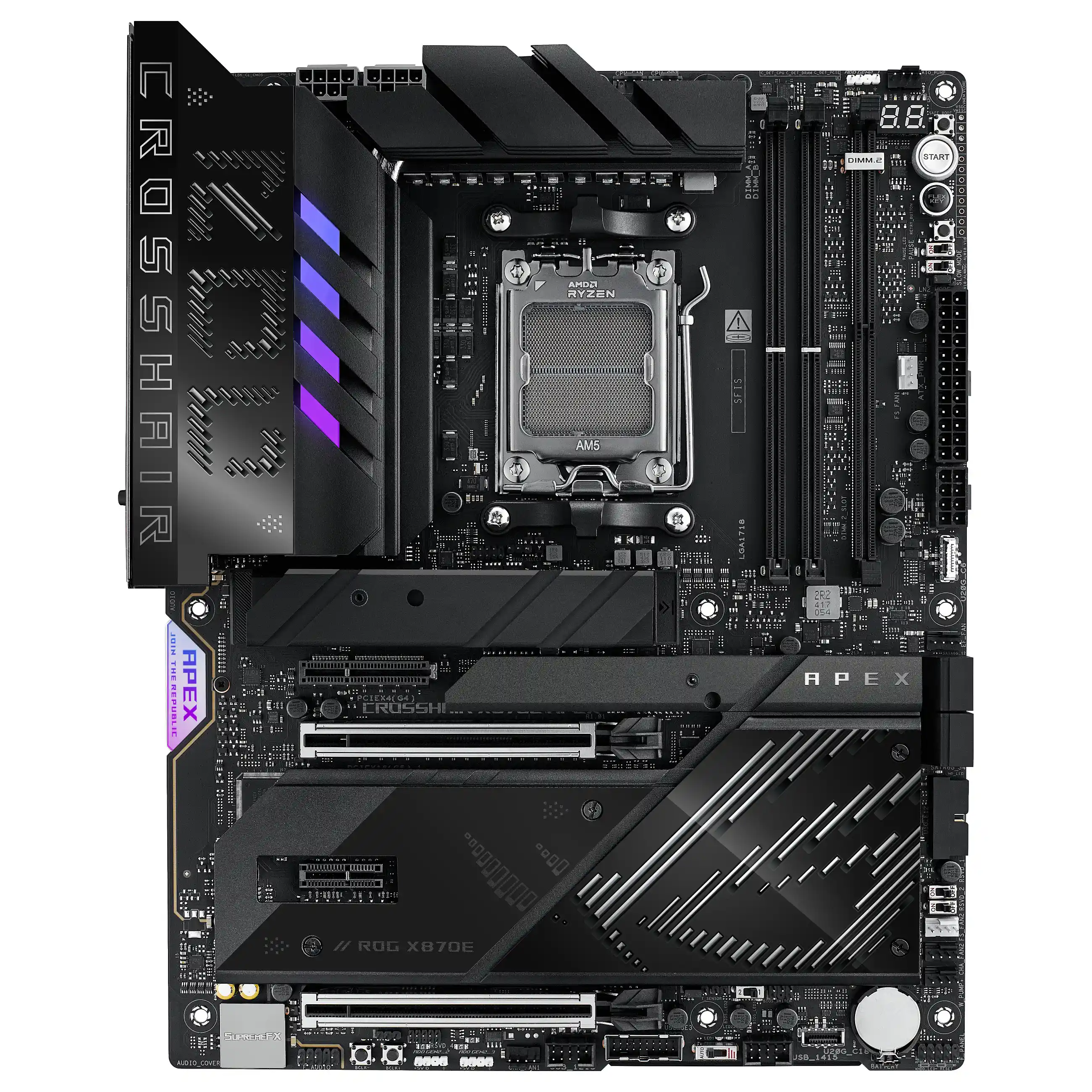 ASUS ROG CROSSHAIR X870E APEX AMD X870E Sockel AM5 ATX PC-Komponenten