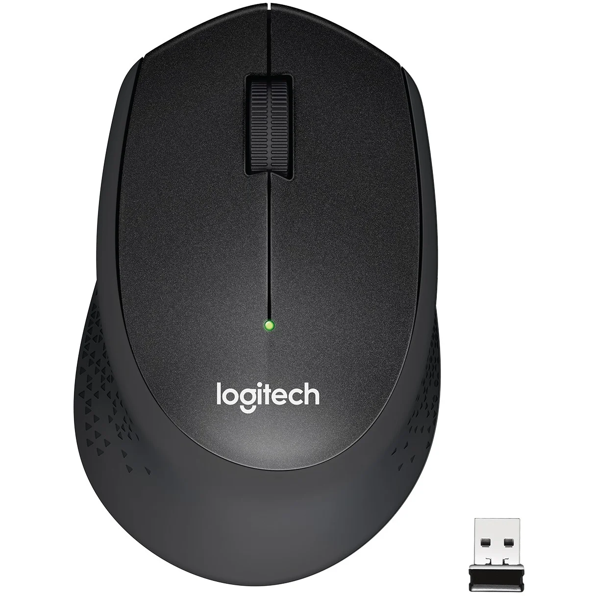 Logitech M330 SILENT PLUS wireless black Tastaturen & Maeuse