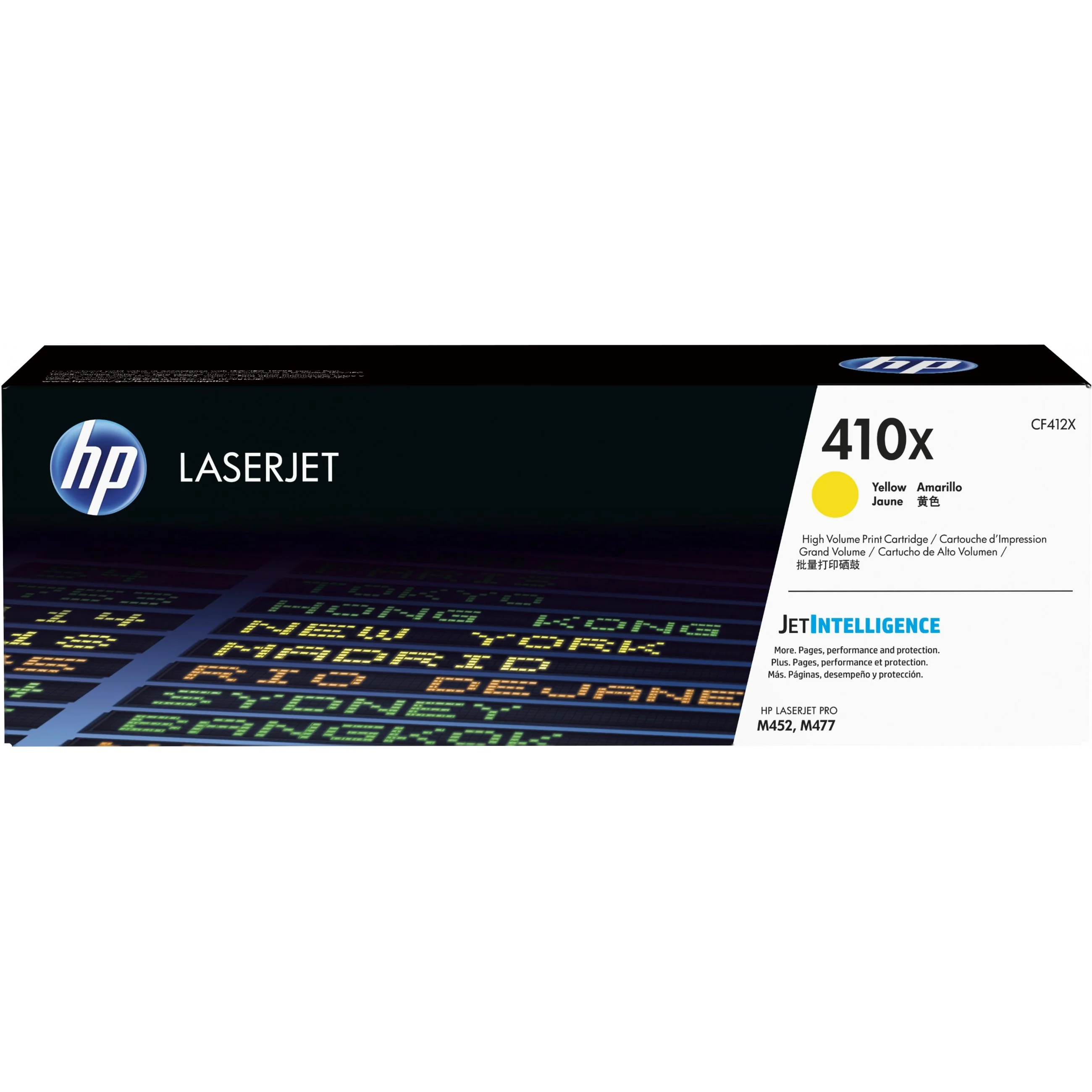 HP Original 410X Gelb LaserJet Tonerkartusche mit hoher Reichweite Drucker & Scanner