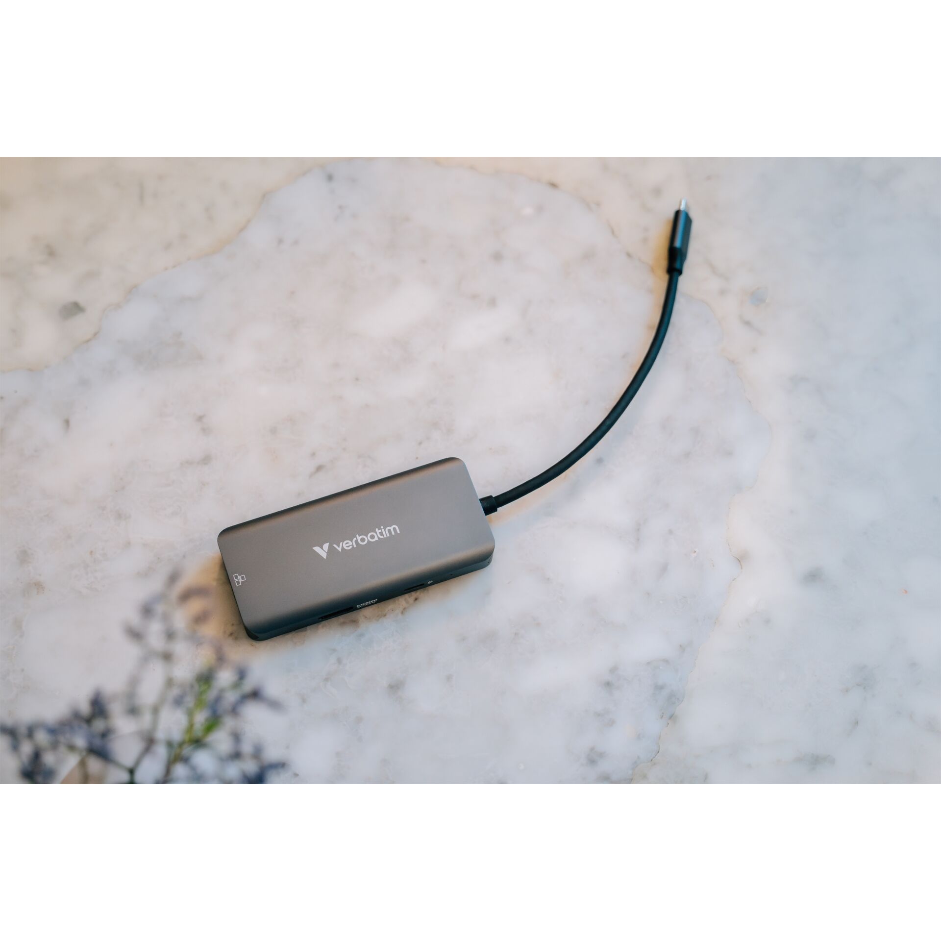 Verbatim USB C Essentials Multi  Port Hub 6 Port with RJ45 32157 Akkus Powerbanks & Kabel