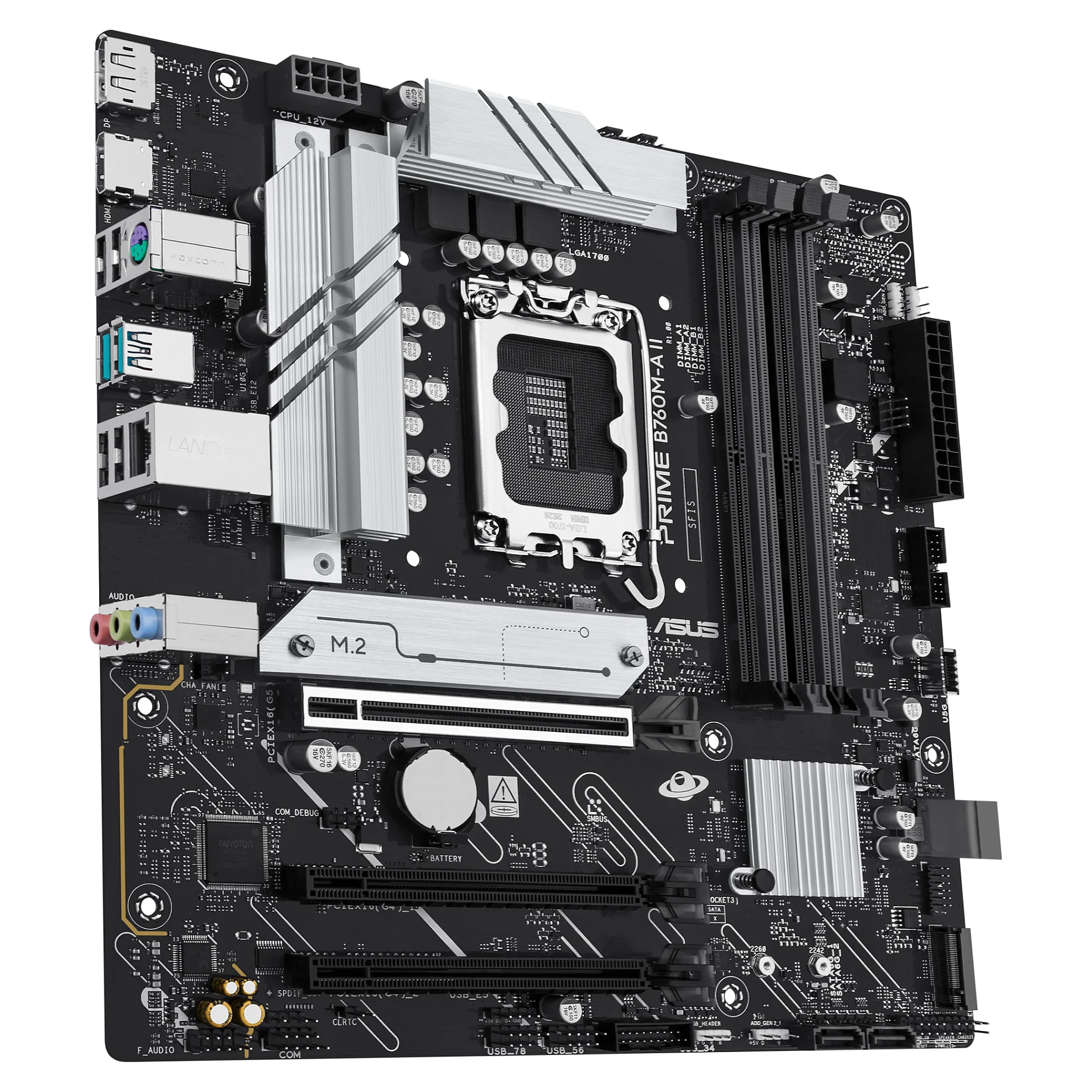ASUS PRIME B760M A II CSM Intel B760 LGA 1700 micro ATX PC-Komponenten