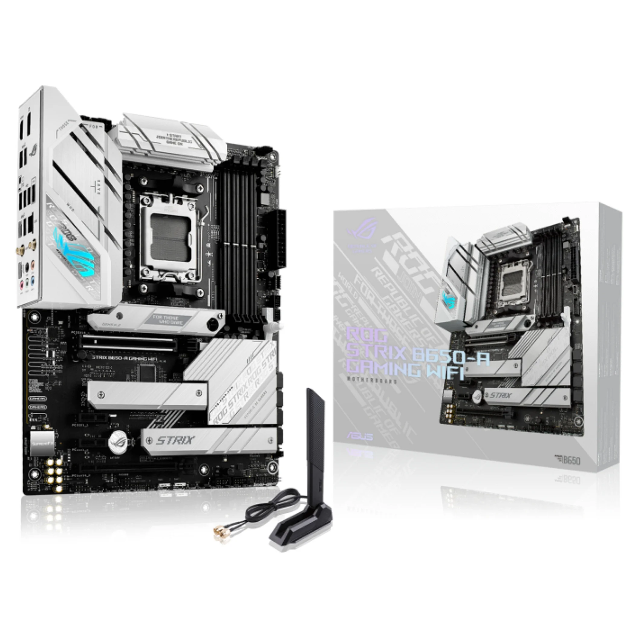 ASUS ROG STRIX B650 A GAMING WIFI AMD B650 Sockel AM5 ATX PC-Komponenten