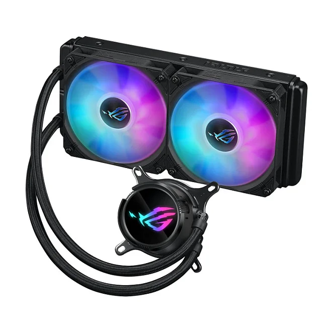 ASUS ROG Strix LC III 240 ARGB Prozessor Fluessigkeitskuehlung 12 cm Schwarz PC-Komponenten