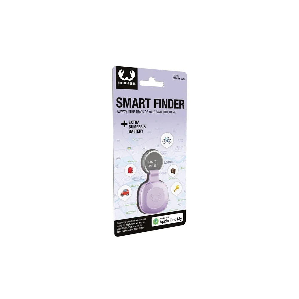 FRESH  N REBEL Smart Finder Tag fuer Apple Find My  Dreamy Lilac Notebook & Tablet Zubehoer