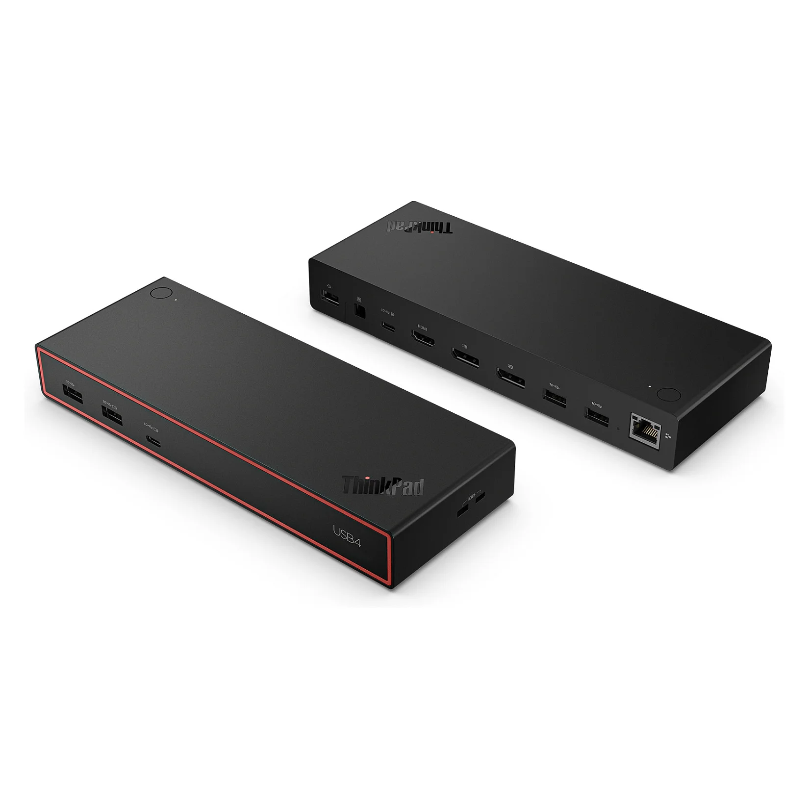 Lenovo ThinkPad USB4 Dock 5000 Kabelgebunden Thunderbolt 4 Schwarz Notebook & Tablet Zubehoer