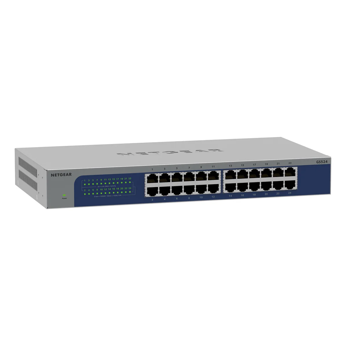 NETGEAR GS524 300EUS Netzwerk Switch Unmanaged Gigabit Ethernet  10 100 1000  Grau Switches