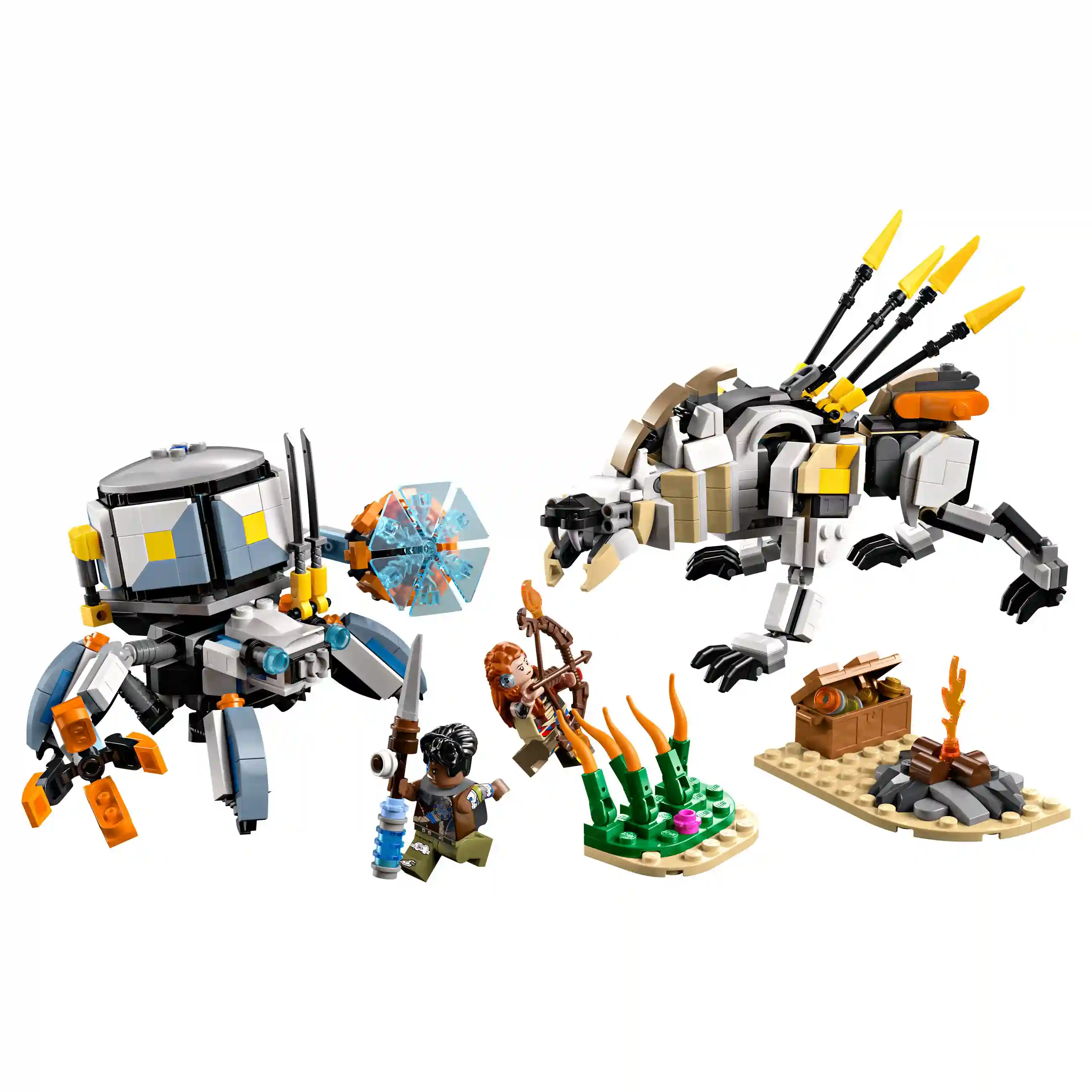 LEGO 77037 Horizon Adventures Aloy und Varl vs  Panzerwanderer und Sgezahn Spielwaren