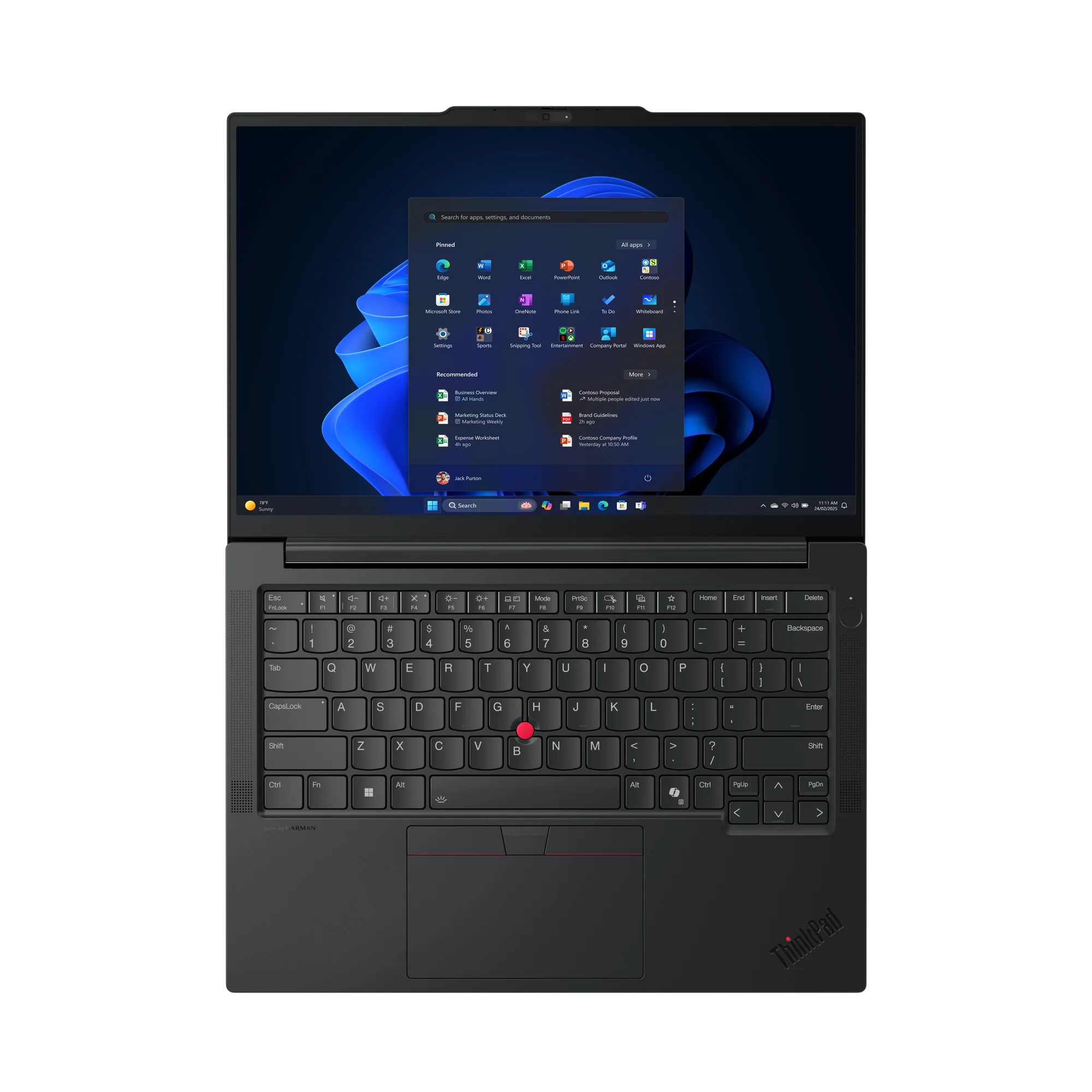 Lenovo ThinkPad E14 Gen 7  Intel  Copilot  PC Intel Core Ultra 5 226V Laptop 35 6 cm  14   WUXGA 16 GB LPDDR5x SDRAM 512 GB SSD Wi Fi 6E  802 11ax  Windows 11 Pro Deutsch Schwarz Notebooks & E-Book Reader