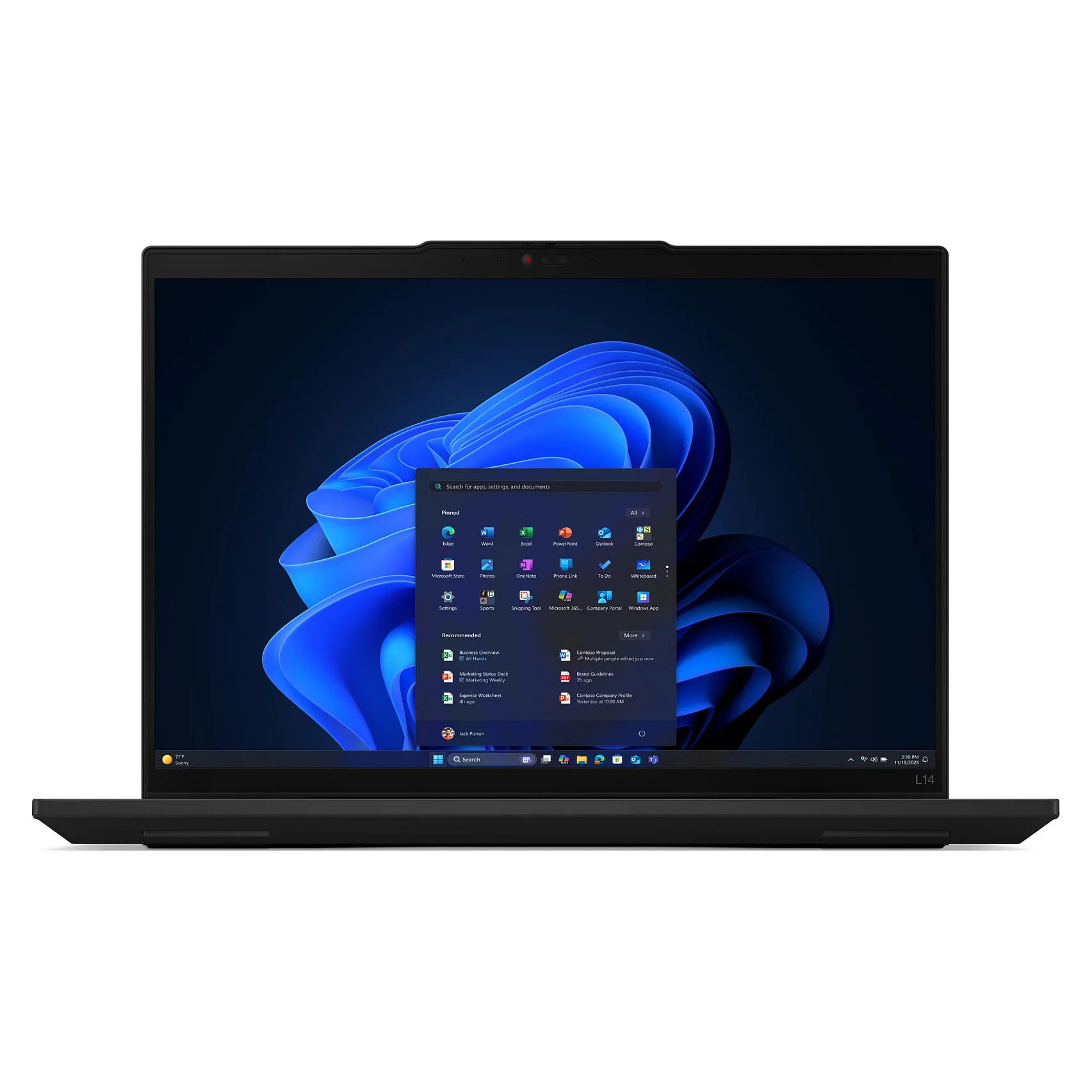 Lenovo ThinkPad L14 G6 R AI 7P 350 32GB Notebooks & E-Book Reader