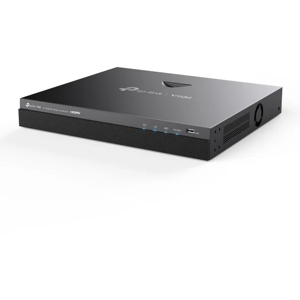 TP Link VIGI NVR2016H 16MP Netzwerk Videorekorder 16 Kanal Schwarz