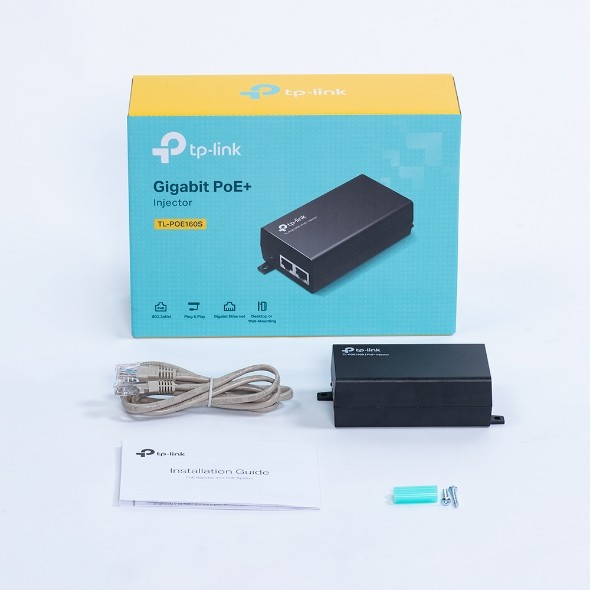 TP Link TL POE160S PoE Splitter Wechselstrom 100 240 V Netzteil Netzwerk-Adapter / Netzwerk-Karten
