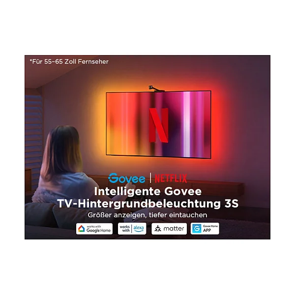 Govee H6098 Intelligenter Leuchtstreifen Wi Fi Bluetooth Lightstrips