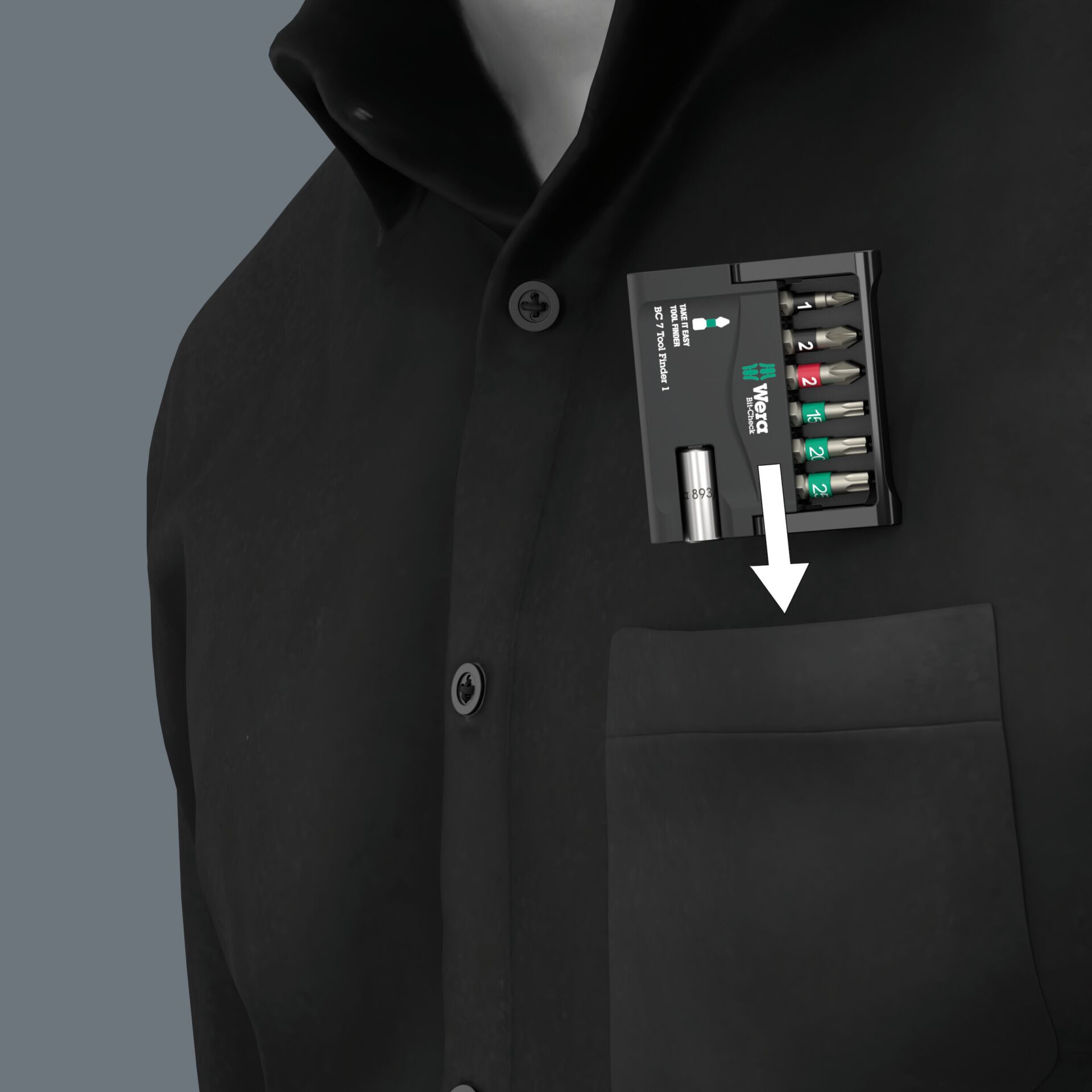 Wera 9540 Kraftform XL Bottle Set Schraubendreher & Zangen