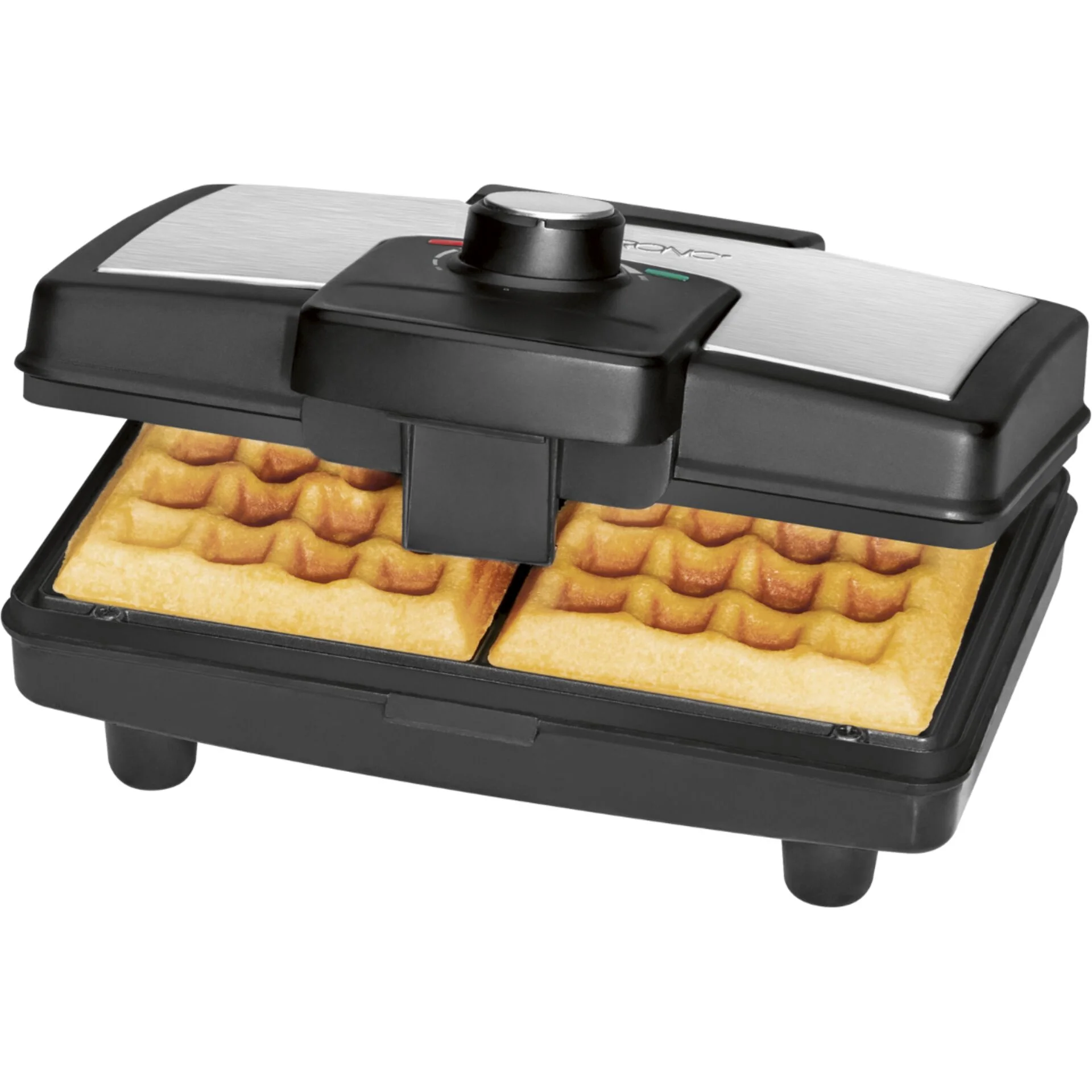 Clatronic WA 3606 ix Bruesseler Waffelautomat Waffeleisen & Crepes Maker