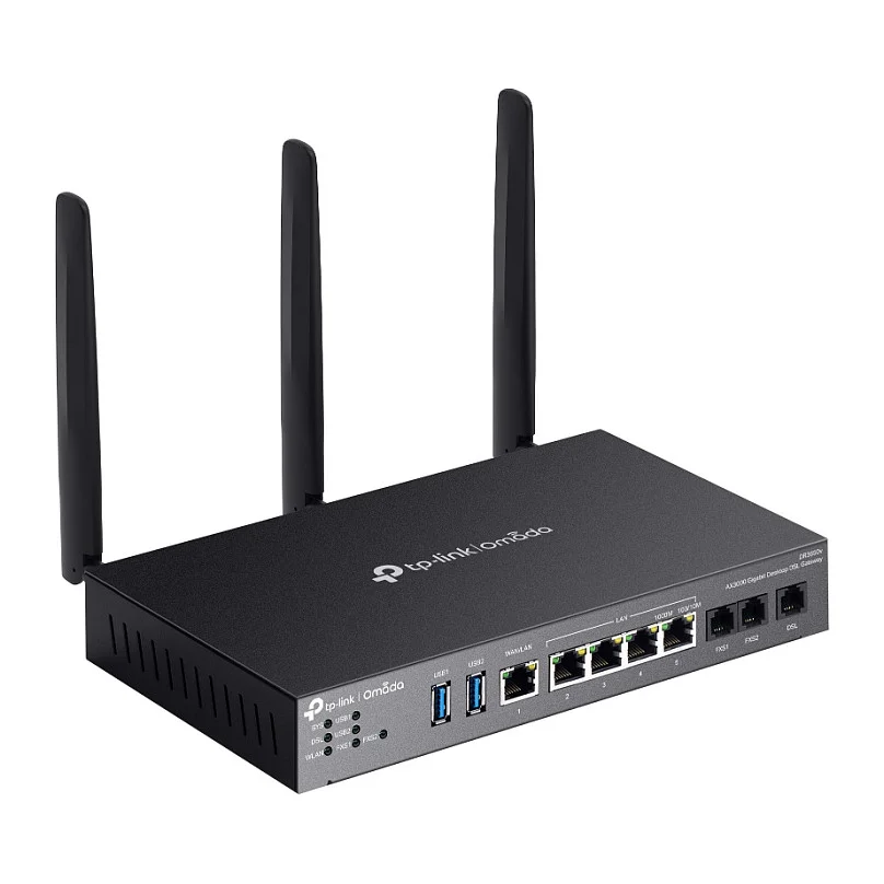 TP Link Omada DR3220v 4G WLAN Router Gigabit Ethernet Dual Band 2 4 GHz 5 GHz Schwarz