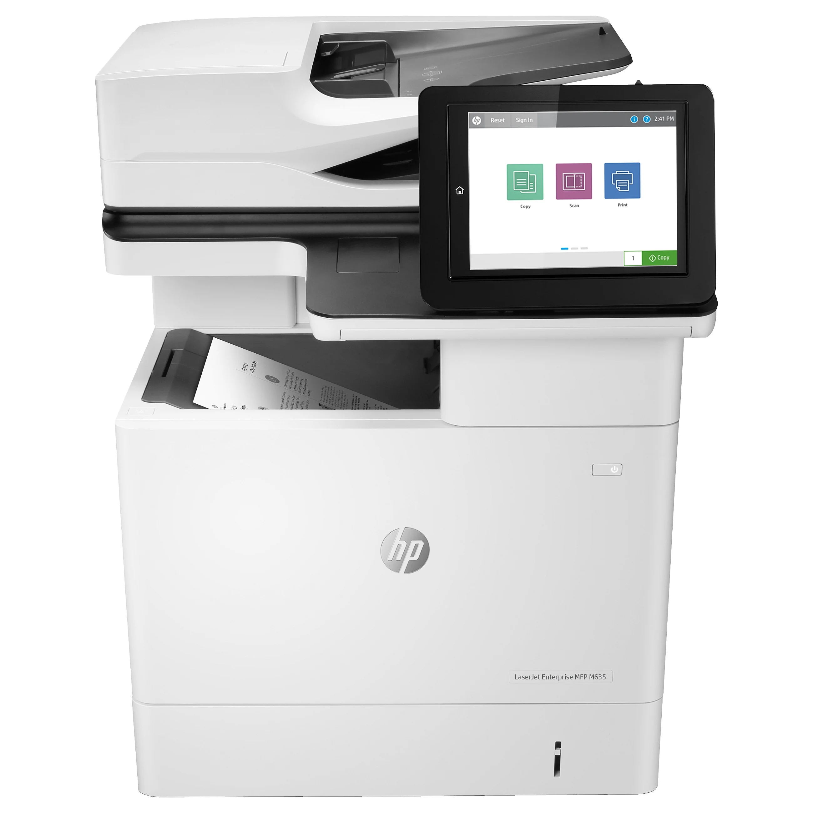 HP L LaserJet Enterprise MFP M635h Laser Multifunktionsdrucker 3in1 A4 LAN Duplex ADF Drucker & Scanner