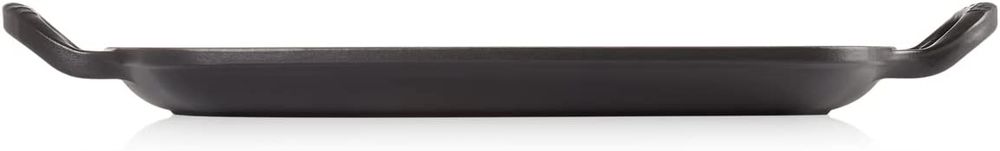 Le Creuset Grillplatte Signature  rechteckig  30 cm  schwarz Pfannen & Toepfe