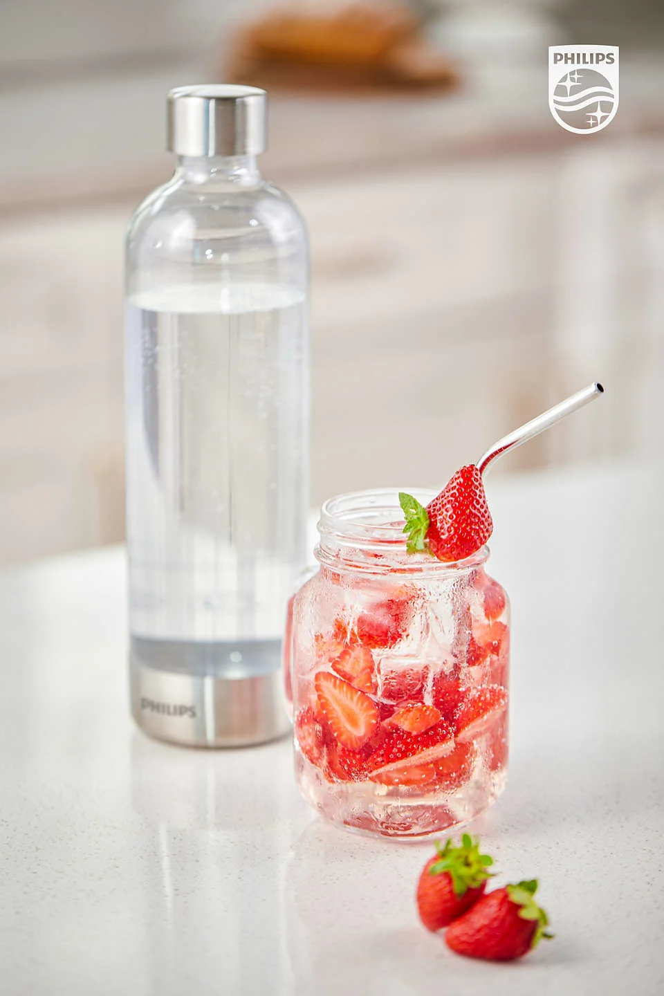 Philips Trinkflasche GoZero ADD912 Wasseraufbereitung