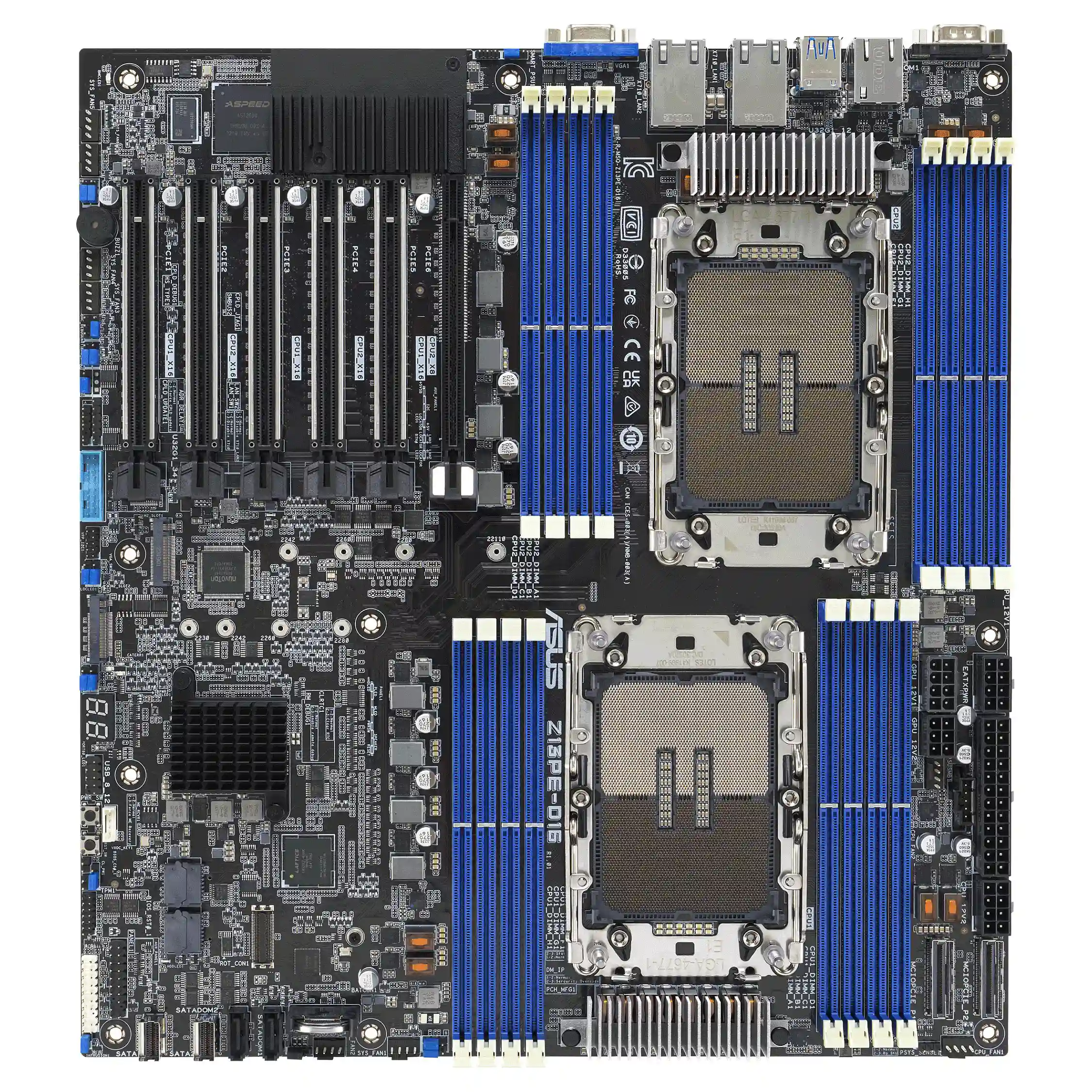 ASUS Z13PE D16 ASMB11 Intel C741 LGA 4677  Socket E  Erweitertes ATX PC-Komponenten